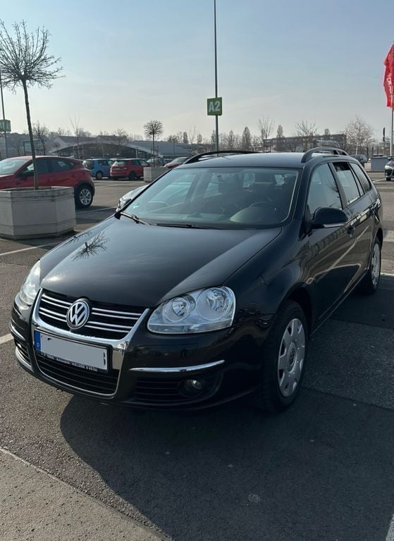 Schwarz Gebraucht 2009 VW Golf VI Trendline Kombi | 5.200 € (Guter Preis) - Bild 1/4