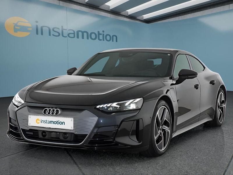 Schwarz Gebraucht 2023 Audi e-tron GT quattro Limousine | 61.149 € (Superpreis) - Bild 1/4