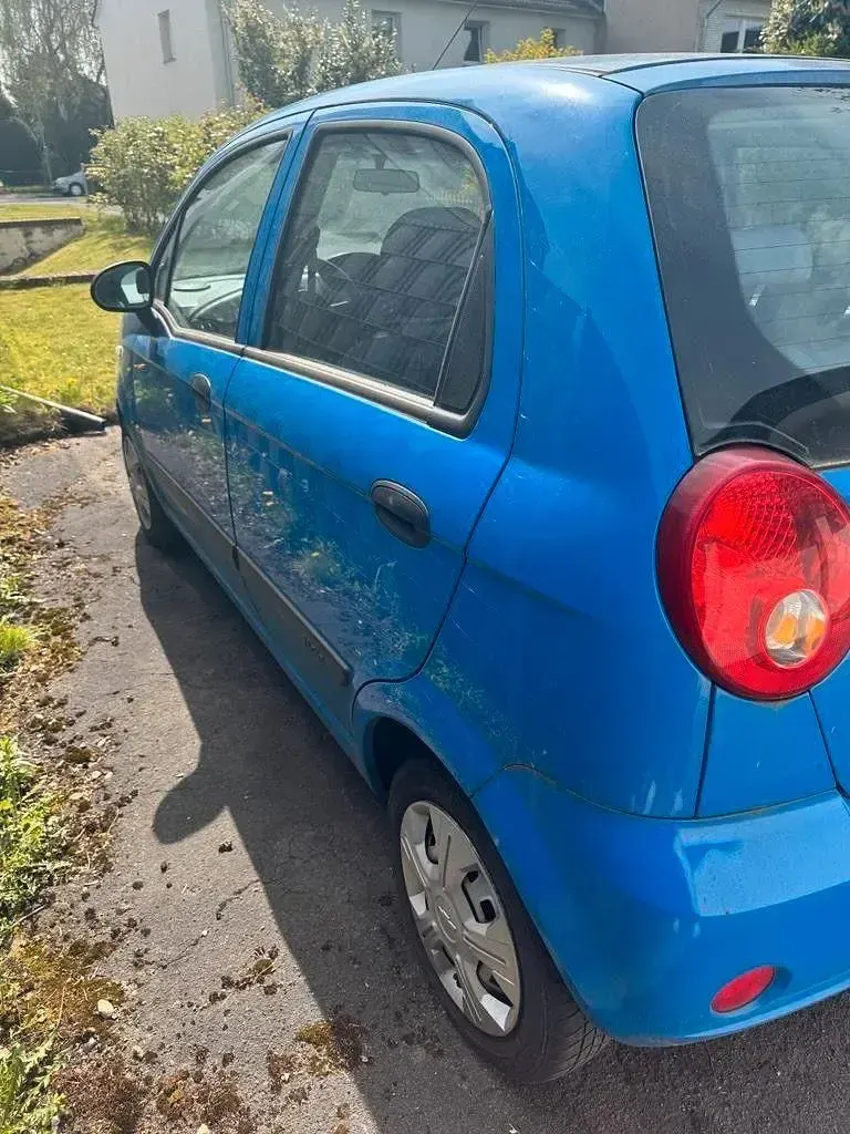 Gebraucht Chevrolet Matiz 52 PS (38 kW) 2009 Blau Kleinwagen
