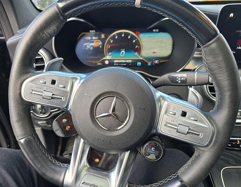 Schwarz Gebraucht 2021 Mercedes GLC63 AMG AMG SUV | 63.999 € (Guter Preis) - Bild 1/4