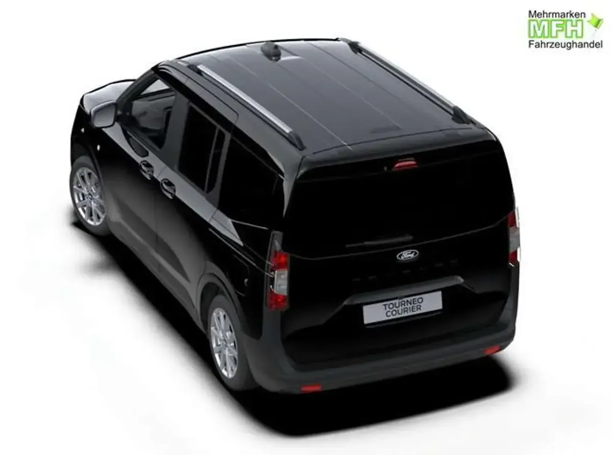 Neu Ford Tourneo Courier Titanium 125 PS (91 kW) 2026 Agata black Van / Kleinbus