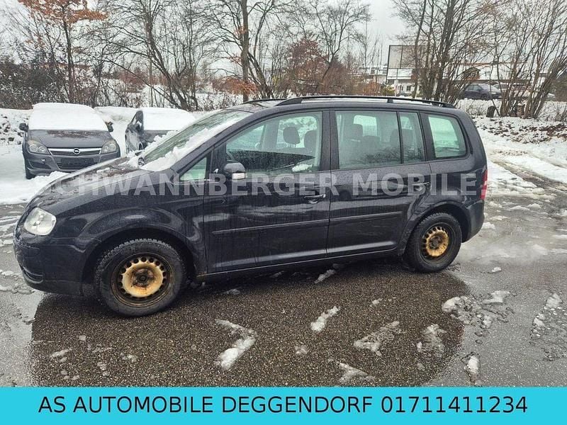 Gebraucht VW Touran Trendline 105 PS (77 kW) 2004 Schwarz Van / Kleinbus