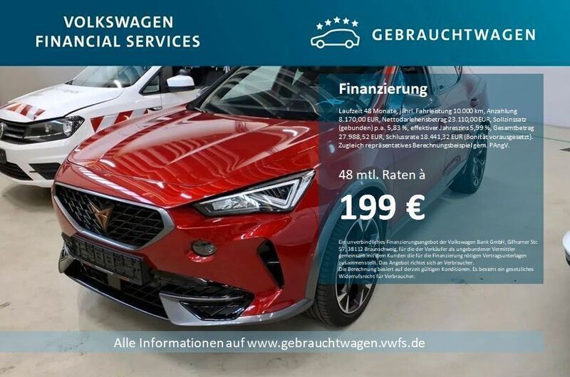 Desire rot metallic Gebraucht 2022 Cupra Formentor VZ SUV | 31.280 € (Guter Preis) - Bild 1/4
