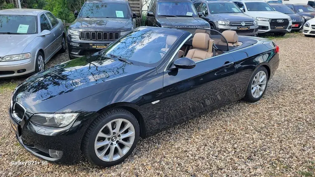 Gebraucht BMW 320 Cabriolet 170 PS (125 kW) 2009 Schwarz Cabrio