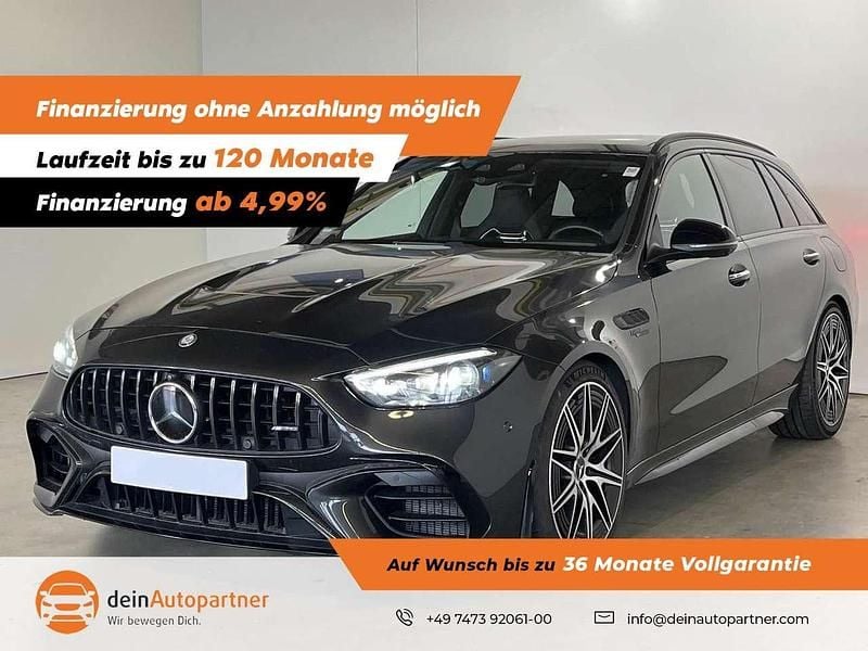Grafitgrau lack Gebraucht 2023 Mercedes C63 AMG AMG Kombi | 75.900 € (Fairer Preis) - Bild 1/4