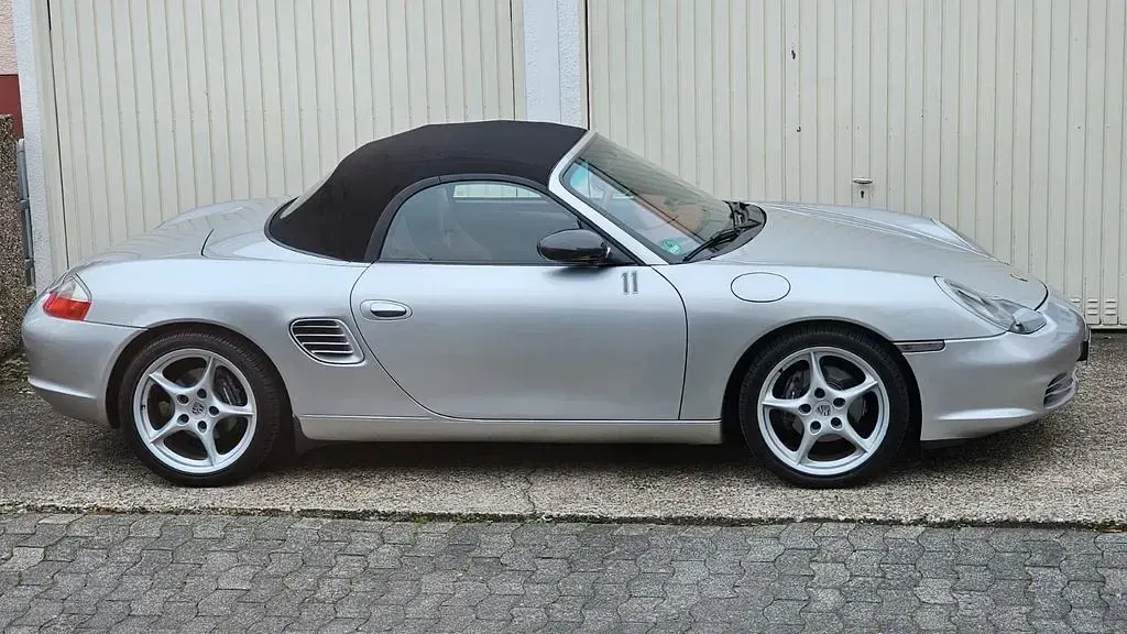 Gebraucht Porsche Boxster 228 PS (167 kW) 2004 Silber Cabrio