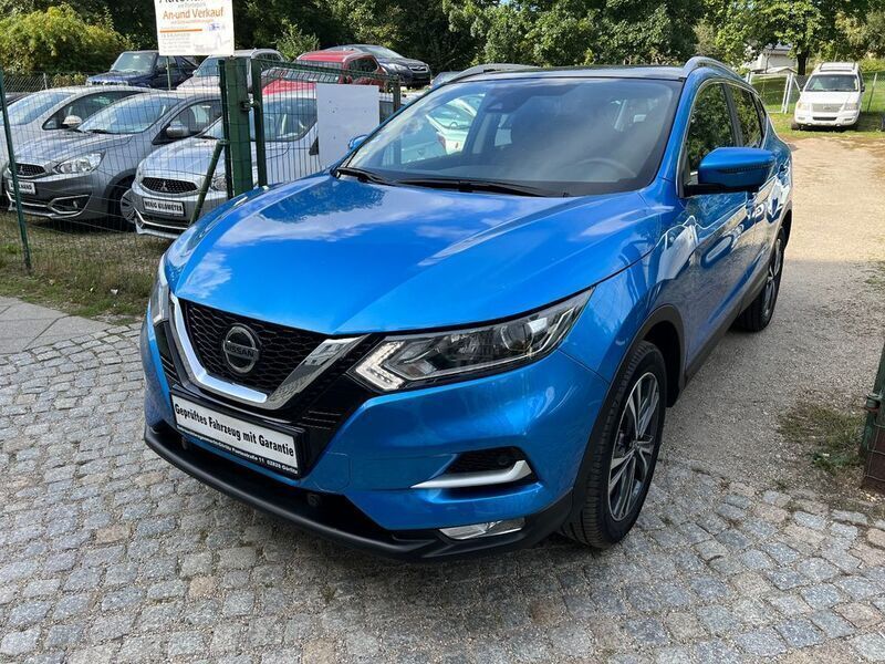 Vivid blue Gebraucht 2020 Nissan Qashqai 360º SUV | 20.299 € (Fairer Preis) - Bild 1/4