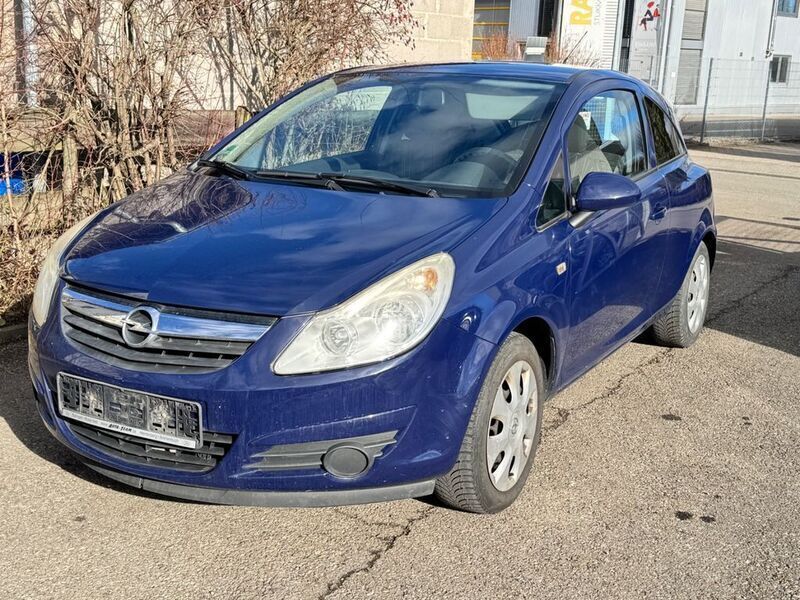 Blau Gebraucht 2009 Opel Corsa Edition Kleinwagen | 2.950 € (Fairer Preis) - Bild 1/4