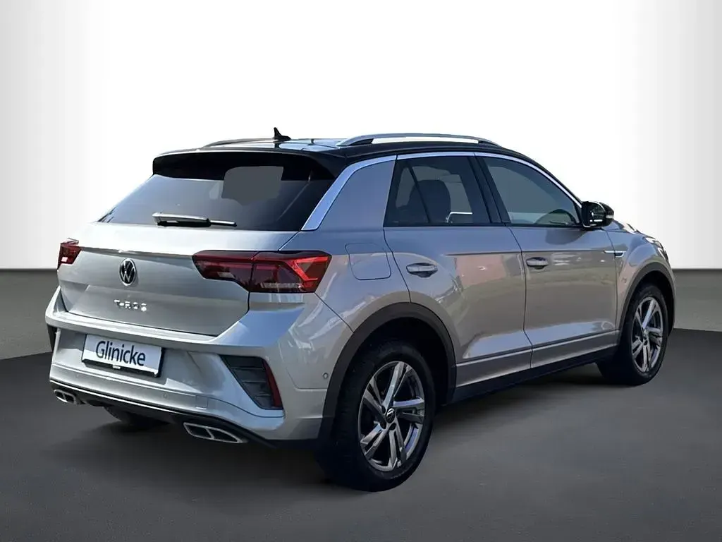 Gebraucht VW T-Roc R-line 150 PS (110 kW) 2023 Pyrit silber metallic SUV