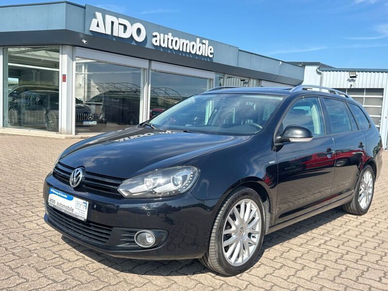 Schwarz Gebraucht 2012 VW Golf VI Match Kombi | 6.200 € (Guter Preis) - Bild 1/4