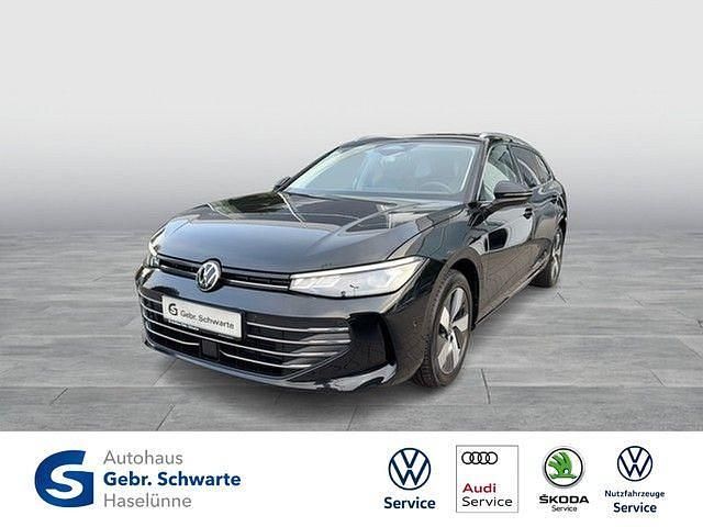 Grenadillschwarz metallic (metallic) Gebraucht 2024 VW Passat Business Kombi | 30.420 € (Teuer) - Bild 1/4