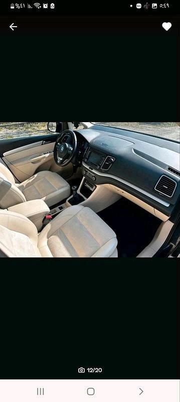 Second-hand VW Sharan 170 CP (125 kW) 2011 Negru Monovolum