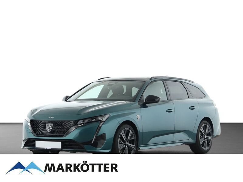 Blau Neu 2024 Peugeot 308 GT Kombi | 35.950 € (Teuer) - Bild 1/4