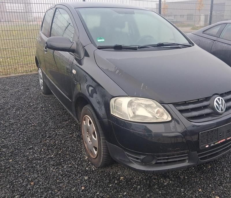 Gebraucht VW Fox 60 PS (44 kW) 2007 Schwarz Kleinwagen