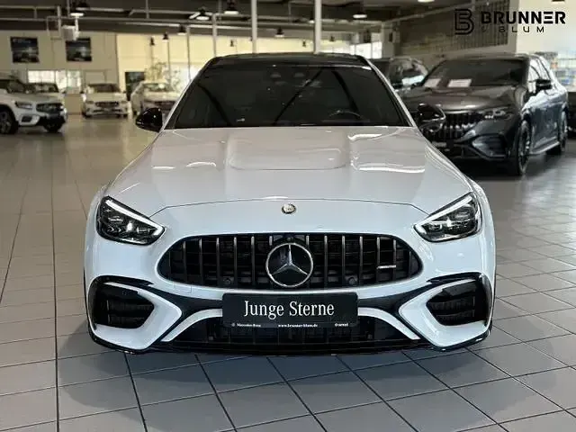 Gebraucht Mercedes C63S AMG Premium Plus 476 PS (350 kW) 2024 Weiß Limousine