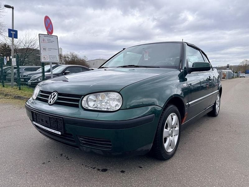 Gebraucht VW Golf Cabriolet Classicline 116 PS (85 kW) 2002 Grün Cabrio