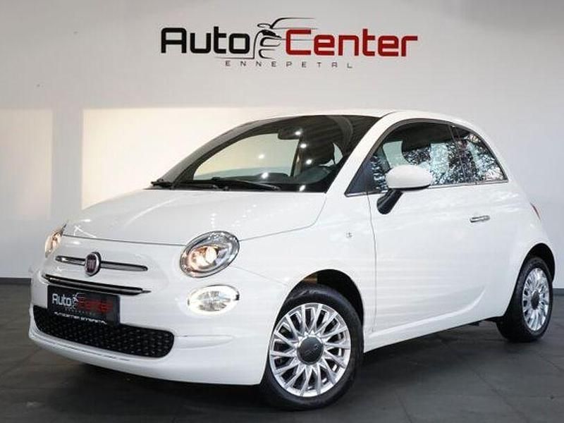 Weiß Gebraucht 2019 Fiat 500 Lounge Kleinwagen | 9.990 € (Fairer Preis) - Bild 1/4