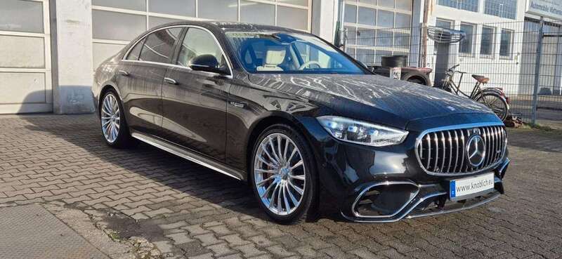 Obsidianschwarz metalliclack Gebraucht 2023 Mercedes S63 AMG AMG Limousine | 214.081 € - Bild 1/4