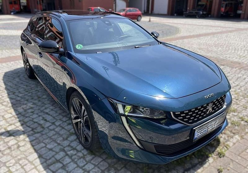 Blau Gebraucht 2021 Peugeot 508 GT Kombi | 22.900 € (Guter Preis) - Bild 1/4