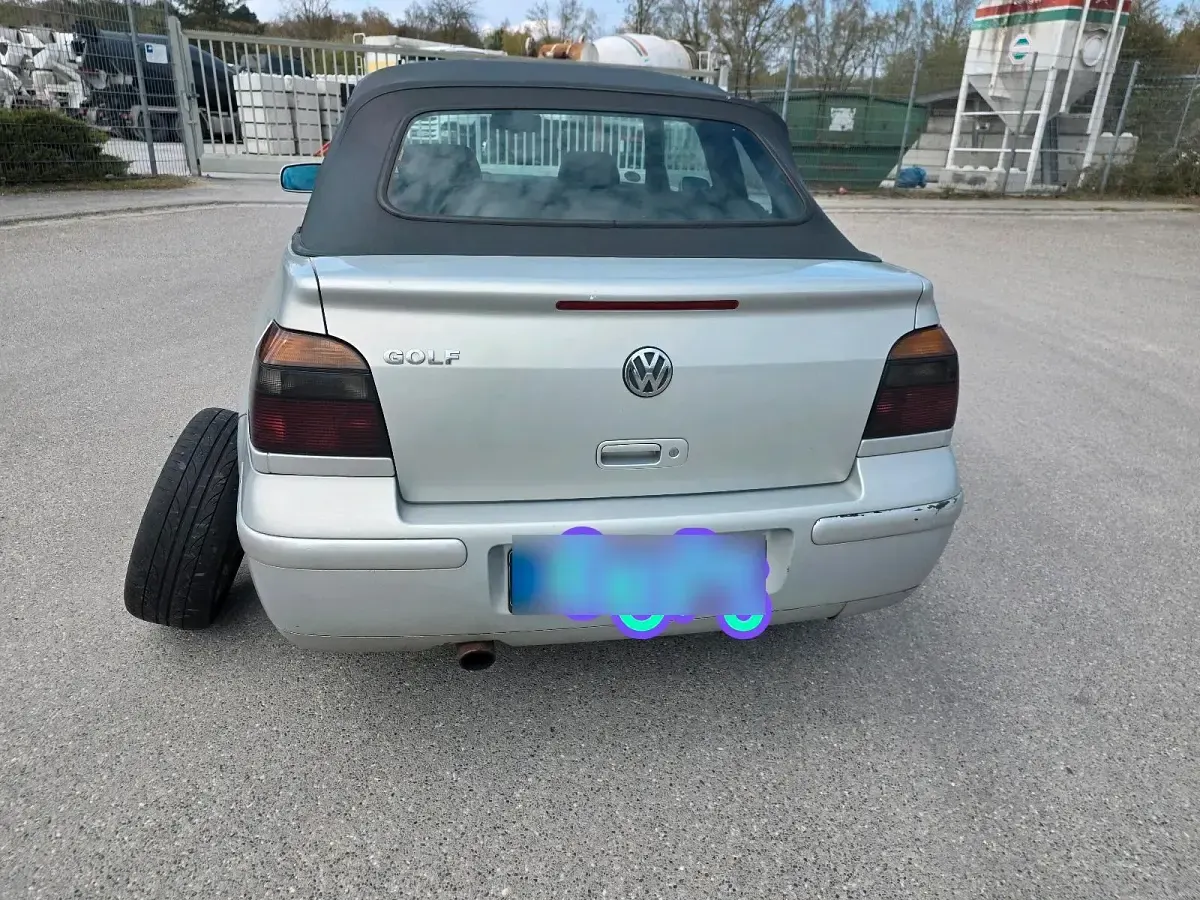 Używany VW Golf 101 KM (74 kW) 1999 Srebrny Kabriolet