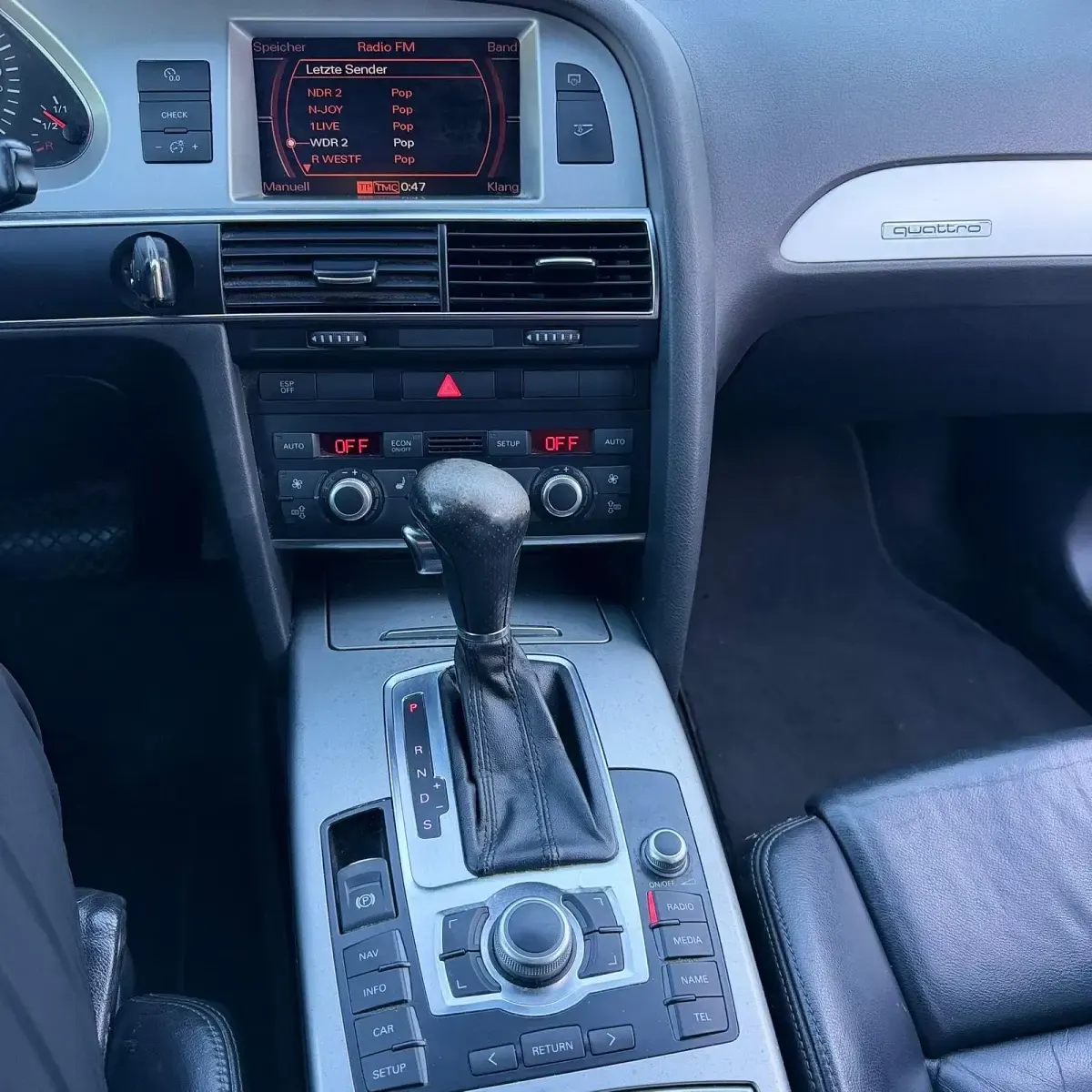 Second-hand Audi A6 179 CP (131 kW) 2008 Negru Break