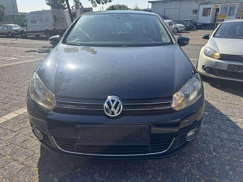 Schwarz Gebraucht 2009 VW Golf VI Highline Kleinwagen | 5.555 € (Fairer Preis) - Bild 1/4
