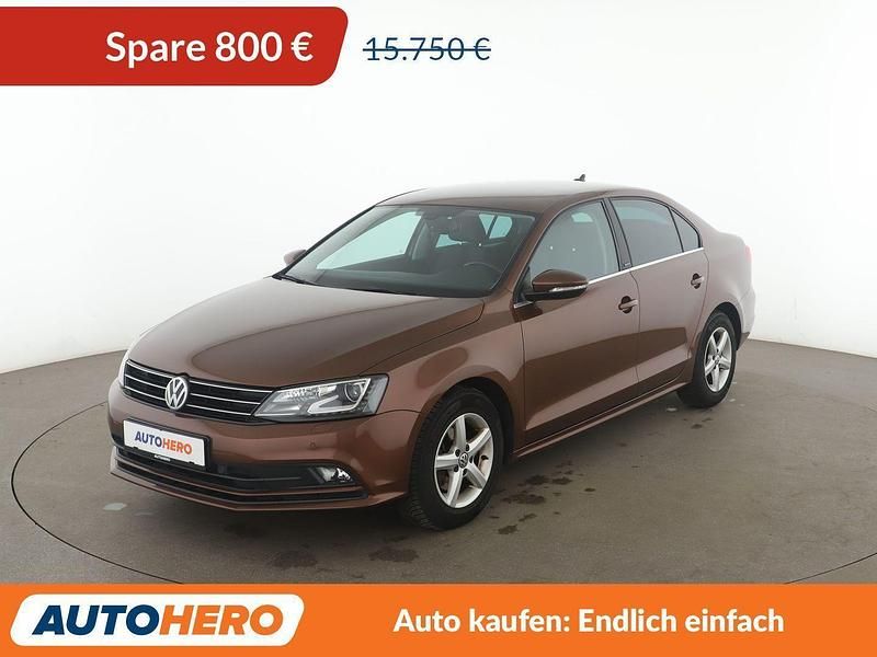 Braun Gebraucht 2016 VW Jetta Allstar Limousine | 14.950 € - Bild 1/3