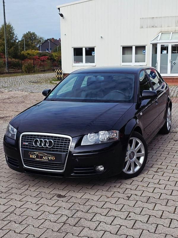 Schwarz Gebraucht 2006 Audi A3 Sportback S-Line Limousine | 4.750 € (Fairer Preis) - Bild 1/4