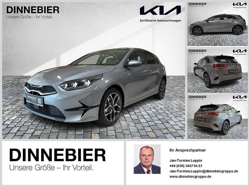 Lunarsilber met Neu 2025 Kia Ceed Platinum Limousine | 31.479 € (Fairer Preis) - Bild 1/4