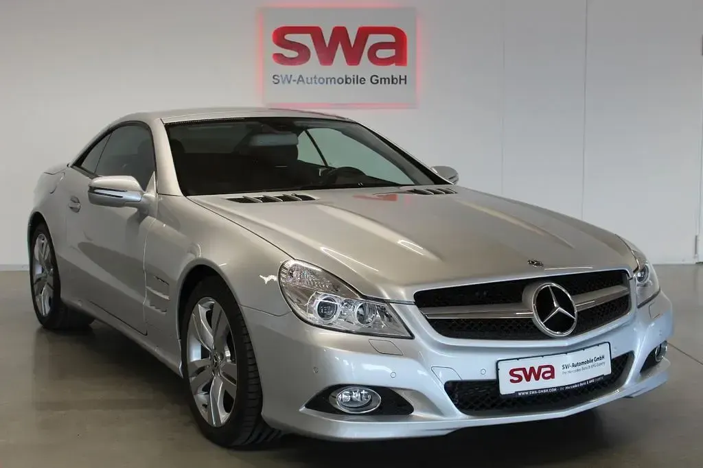 Gebraucht Mercedes SL500 387 PS (284 kW) 2008 Silber Cabrio