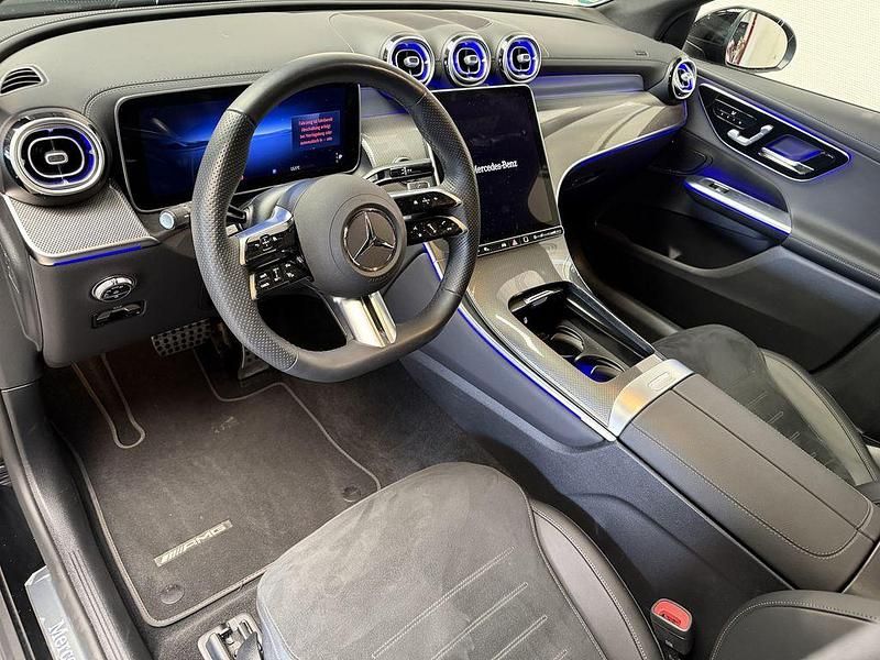 Gebraucht Mercedes GLC220 AMG 197 PS (144 kW) 2025 Schwarz/baltic black Coupé