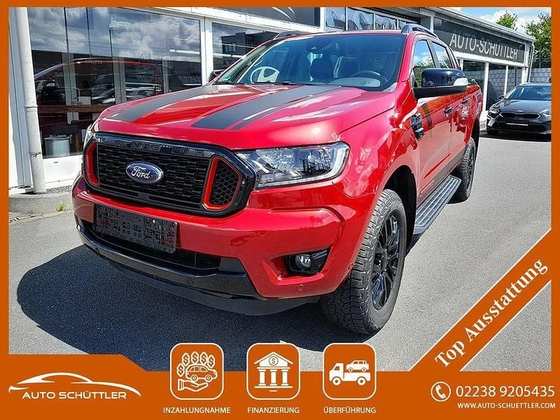 Rot Gebraucht 2021 Ford Ranger Wildtrack Abholung | 34.890 € (Guter Preis) - Bild 1/4