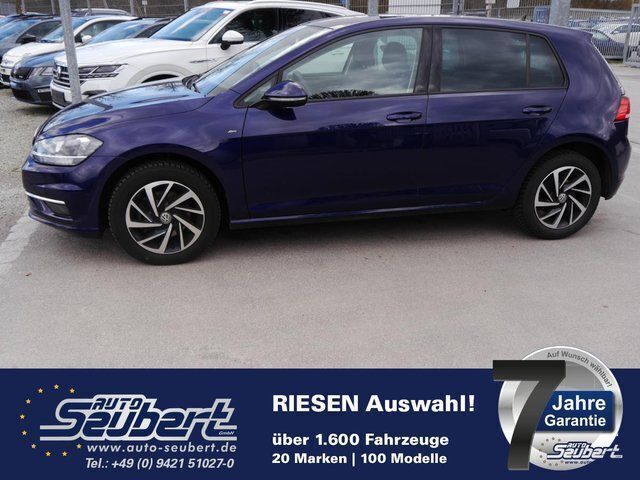 Blau metallic Gebraucht 2018 VW Golf VII Join Limousine | 17.490 € (Guter Preis) - Bild 1/4
