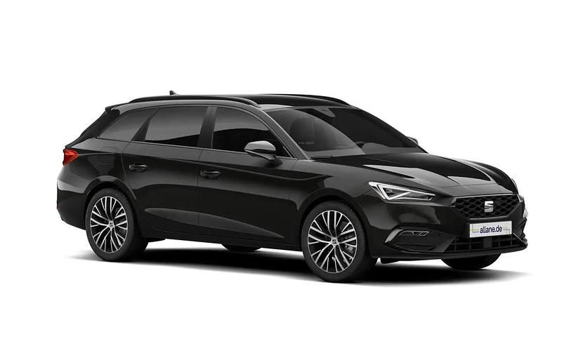 Midnight schwarz Gebraucht 2024 Seat Leon FR Kombi | 46.975 € - Bild 1/4