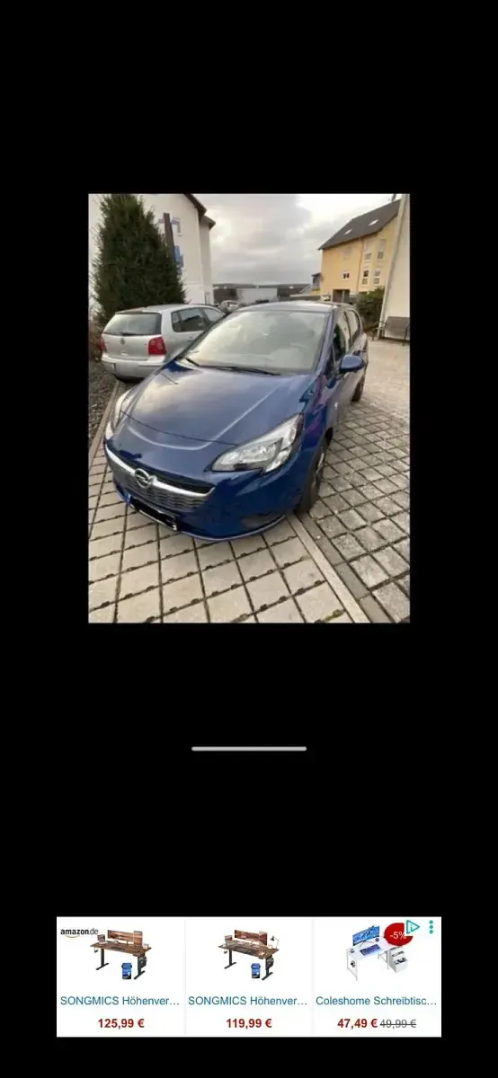 Gebraucht Opel Corsa 90 PS (66 kW) 2019 Blau Kleinwagen