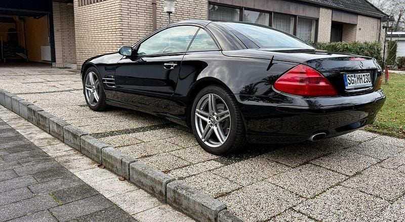 Gebraucht Mercedes SL500 AMG 306 PS (225 kW) 2004 Schwarz Cabrio