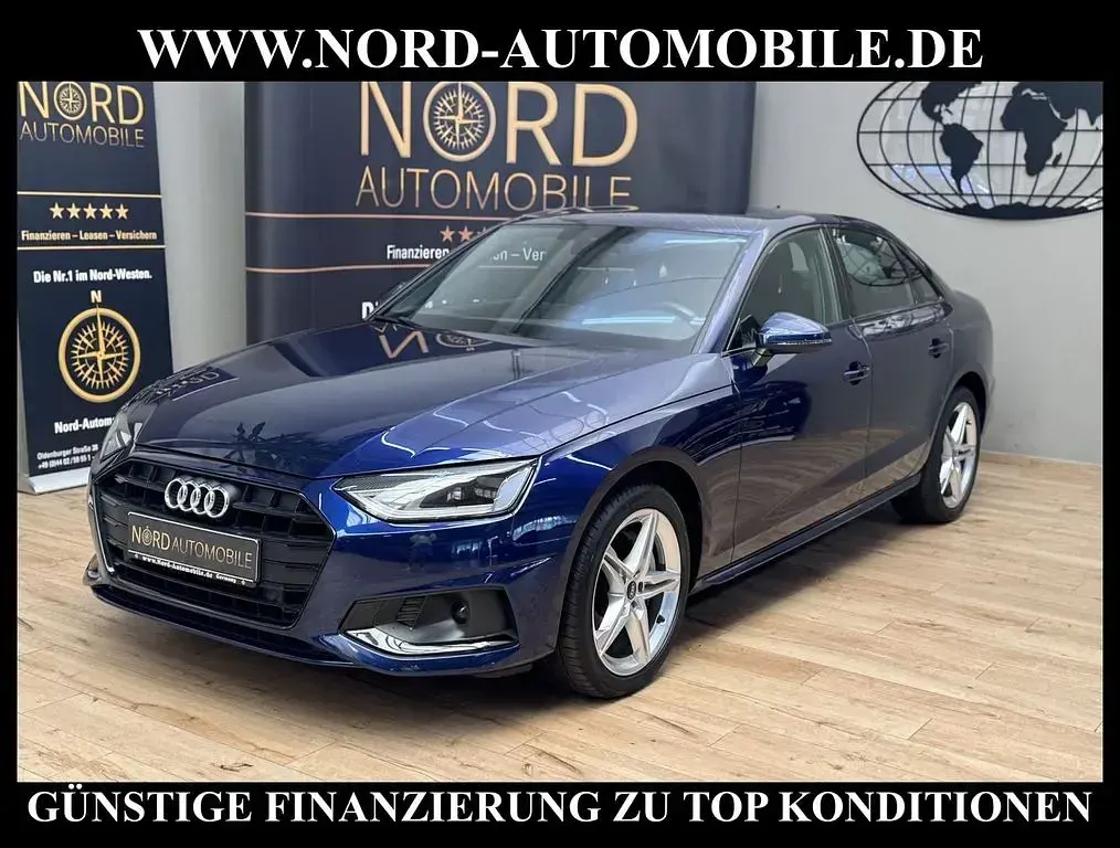Gebraucht Audi A4 Advanced 204 PS (150 kW) 2021 Navarrablau metallic (metallic) Limousine