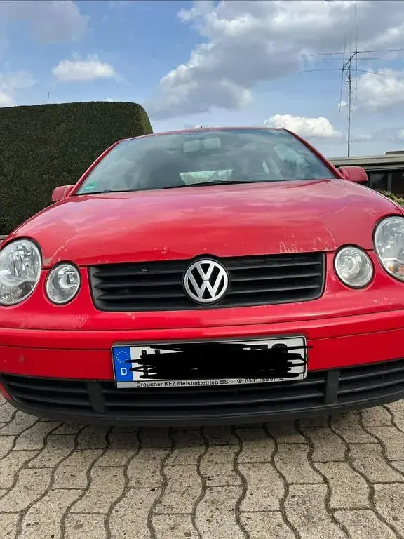 Gebraucht VW Polo Basis 75 PS (55 kW) 2002 Rot Kleinwagen