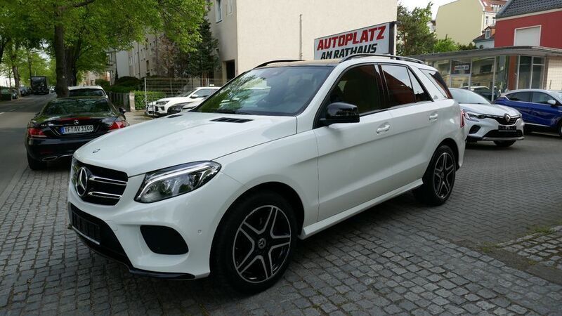 Polarweiss unilack Gebraucht 2017 Mercedes GLE350 SUV | 44.950 € (Teuer) - Bild 1/4