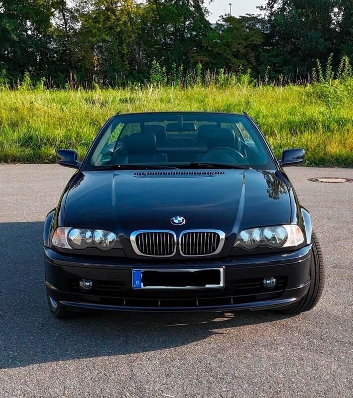 Blau Gebraucht 2001 BMW 320 Cabriolet Sport Line Cabrio | 6.650 € (Fairer Preis) - Bild 1/4