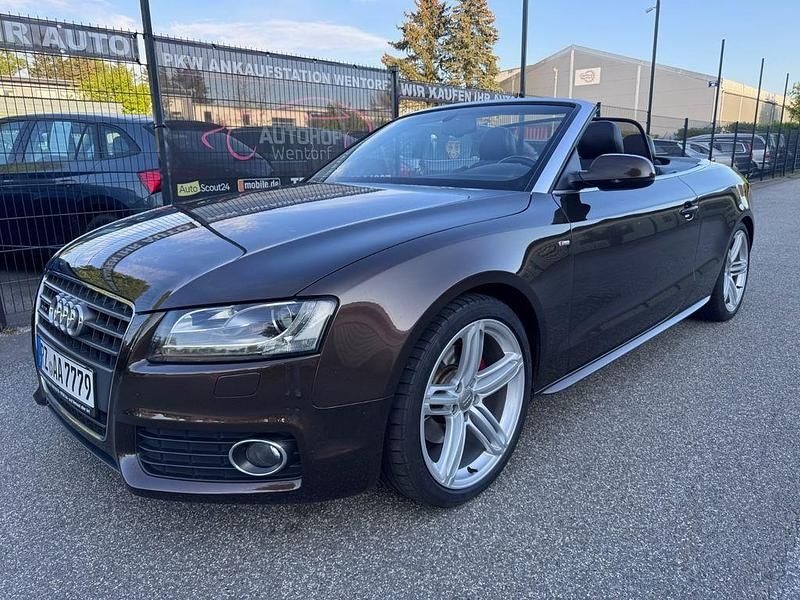 Gebraucht Audi A5 Cabriolet Ambiente 211 PS (155 kW) 2010 Braun Cabrio