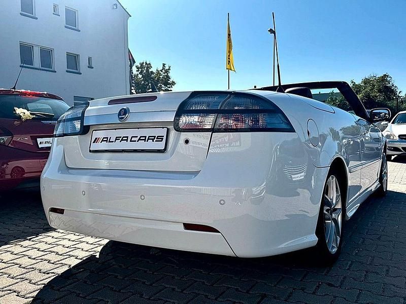 Gebraucht Saab 9-3 Cabriolet Vector 150 PS (110 kW) 2008 Weiß Cabrio