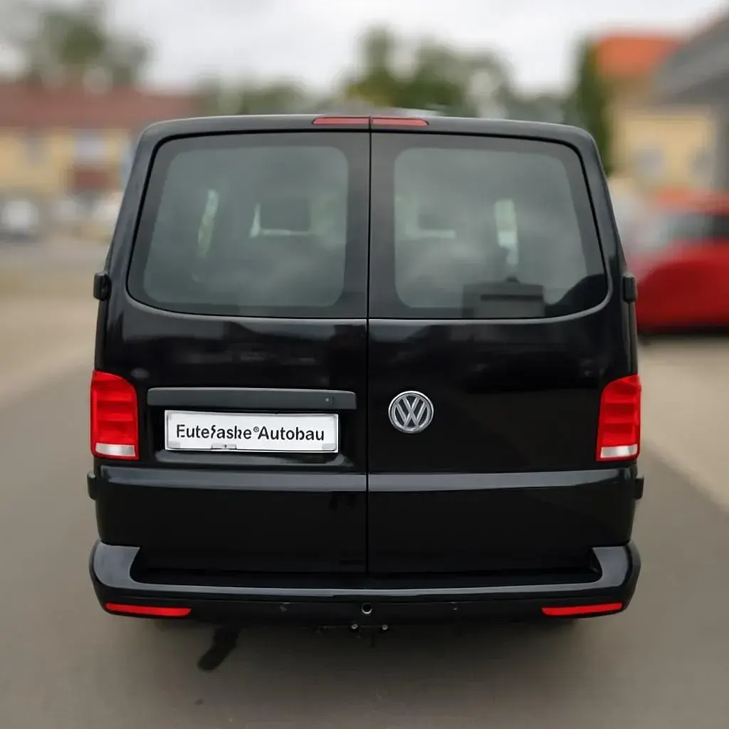 Usata VW Transporter 150 CV (110 kW) 2024 Nero Furgone