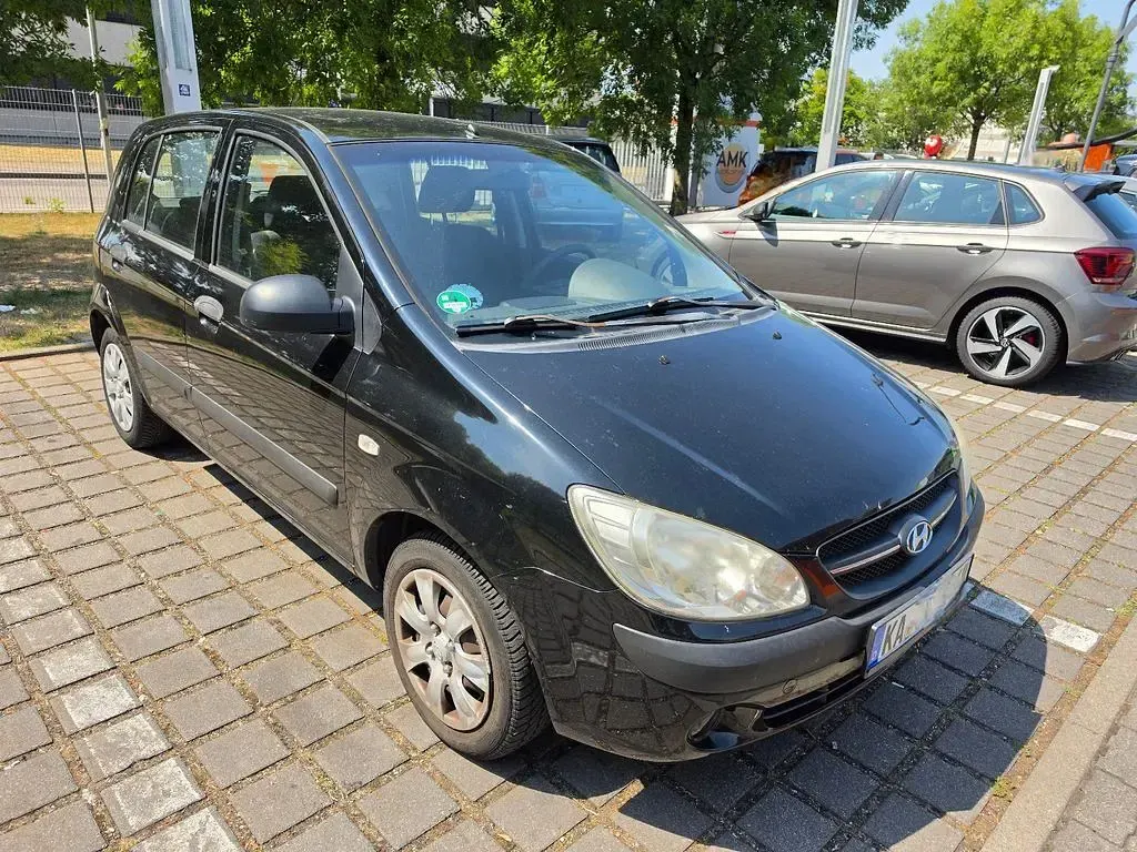 Gebraucht Hyundai Getz 67 PS (49 kW) 2009 Schwarz Kleinwagen