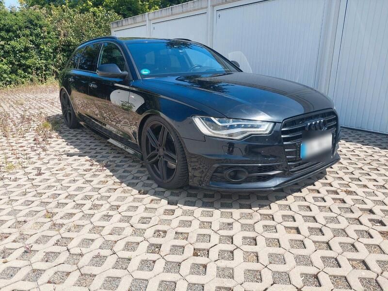 Schwarz Gebraucht 2012 Audi A6 S-Line Kombi | 15.000 € - Bild 1/4