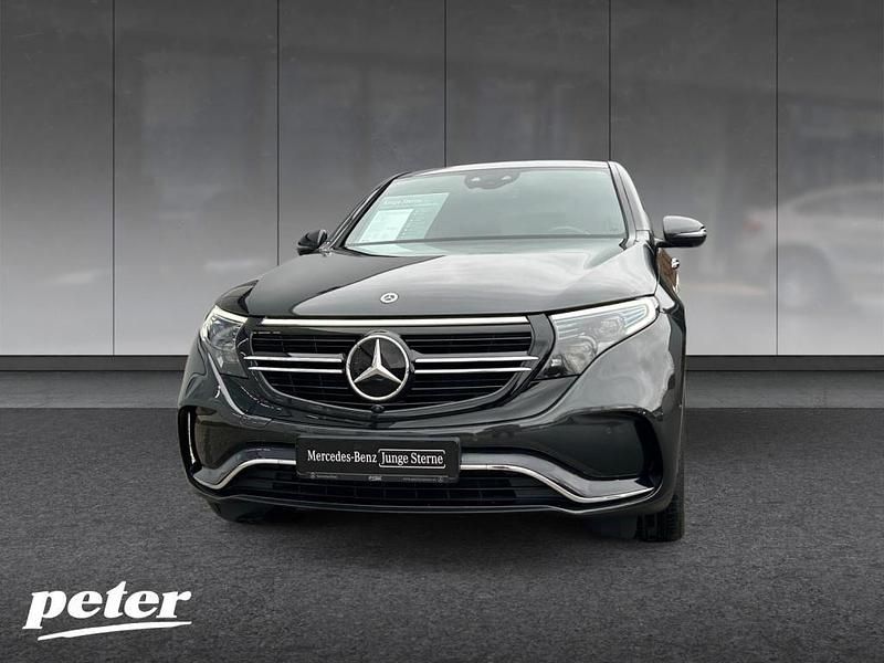 Gebraucht Mercedes EQC400 AMG line 300 kW (408 PS) 2022 Metalliclack graphitgrau SUV