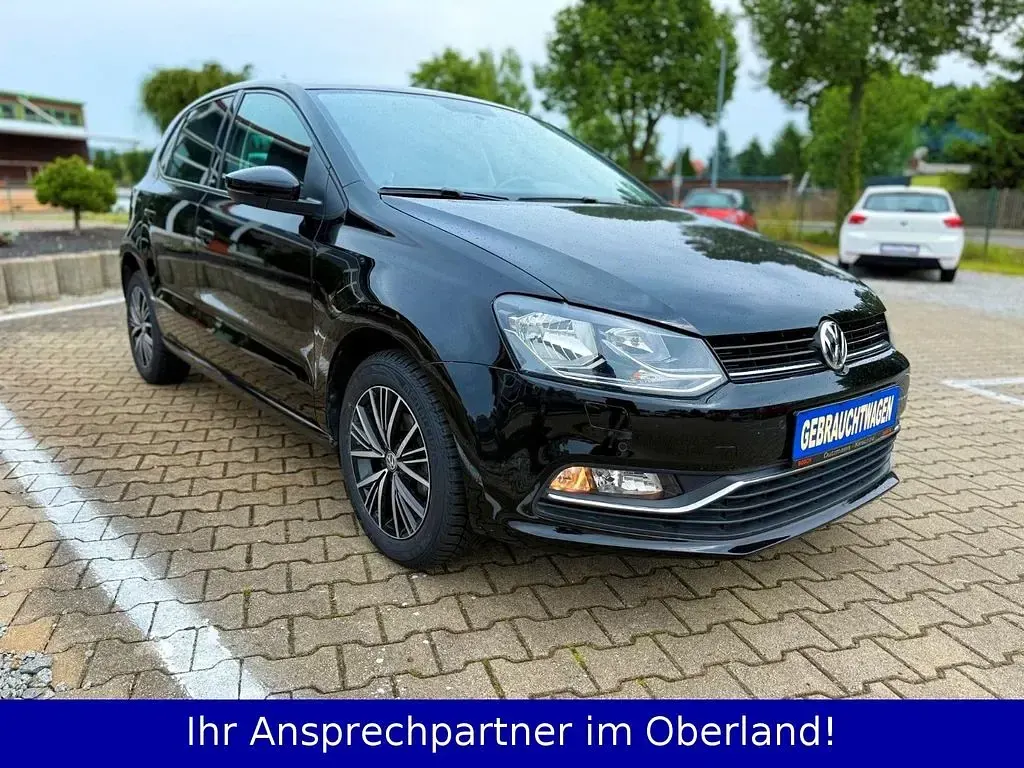 Gebraucht VW Polo Allstar 60 PS (44 kW) 2017 Schwarz Limousine