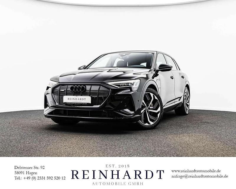 Brillantschwarz Gebraucht 2021 Audi e-tron S-Line SUV | 31.300 € (Fairer Preis) - Bild 1/1