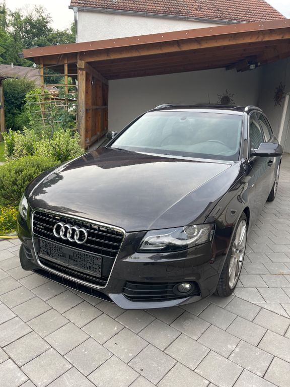 Schwarz Gebraucht 2011 Audi A4 S-Line Kombi | 8.980 € (Guter Preis) - Bild 1/4
