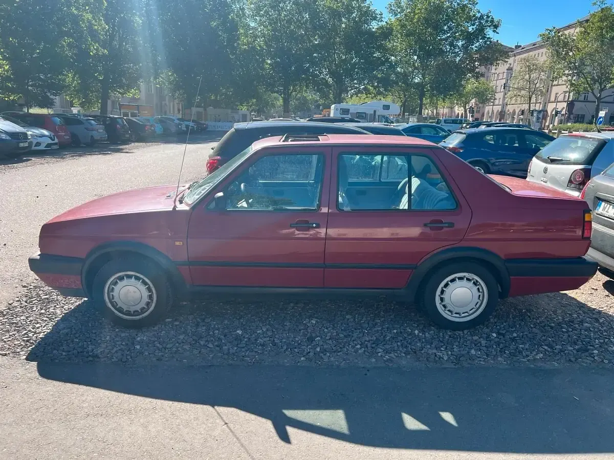 Gebraucht VW Jetta 90 PS (66 kW) 1991 Rot Limousine